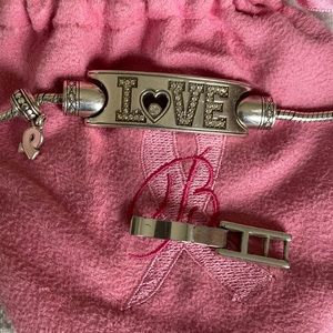 Brighton Breast cancer “Love” bracelet